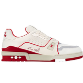 Louis Vuitton Trainer Sneaker Red / Cream